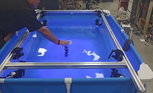 Zhejiang University | Enhancing Soft Robot Underwater Performance with Visualized Data