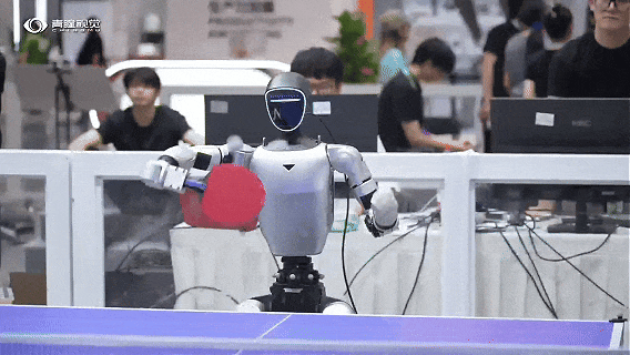 WRC 2026 | CHINGMU x GigaAI: Humanoid Robot Achieves High-Speed Ping Pong Human-Machine Rally